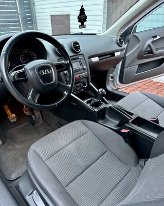 Audi A3 cena 17500 przebieg: 205000, rok produkcji 2007 z Jaworzno małe 326
